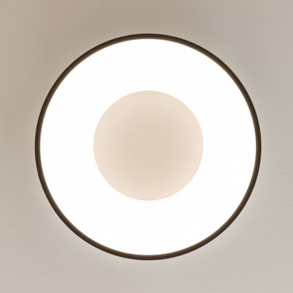 Brilagi - Luminaria de techo LED regulable FALCON II LED/67W/230V 3000-6500K Ø 40 cm negra + mando a distancia
