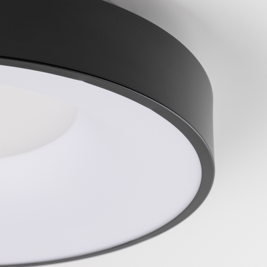 Brilagi - Luminaria de techo LED regulable FALCON II LED/67W/230V 3000-6500K Ø 40 cm negra + mando a distancia