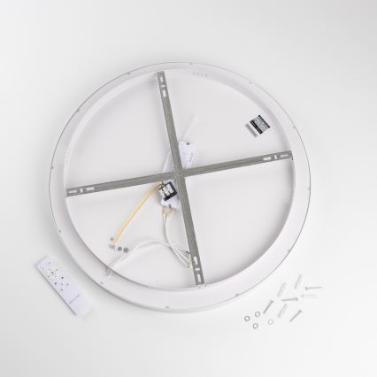 Brilagi - Plafón LED regulable FALCON II LED/99W/230V 3000-6500K, diámetro de 60 cm, blanco + mando a distancia