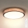 Brilagi - Lámpara de techo LED regulable GLORIA LED/48W/230V 3000-6500K roble, diámetro 40 cm + mando a distancia