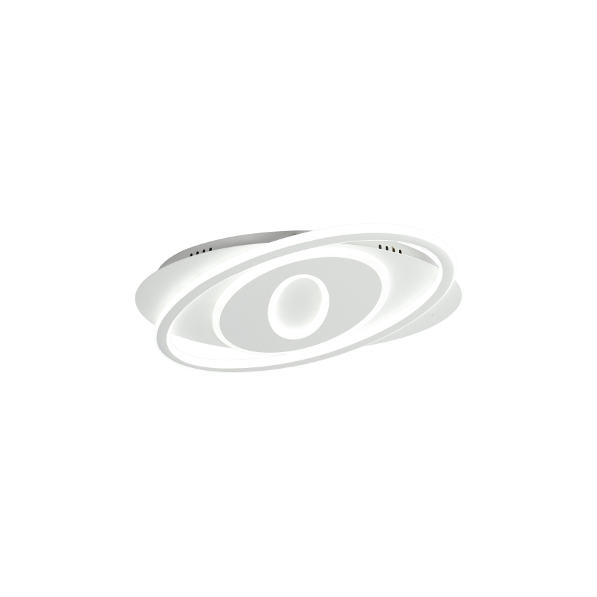 Brilagi - Luminaria de techo LED regulable IRIS LED/78W/230V 3000-6000K 37x49 cm blanca + mando a distancia
