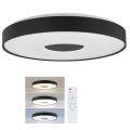 Brilagi - Lámpara de techo LED regulable JAMIS LED/48W/230V 3000-6500K Ø 39 cm negra + mando a distancia
