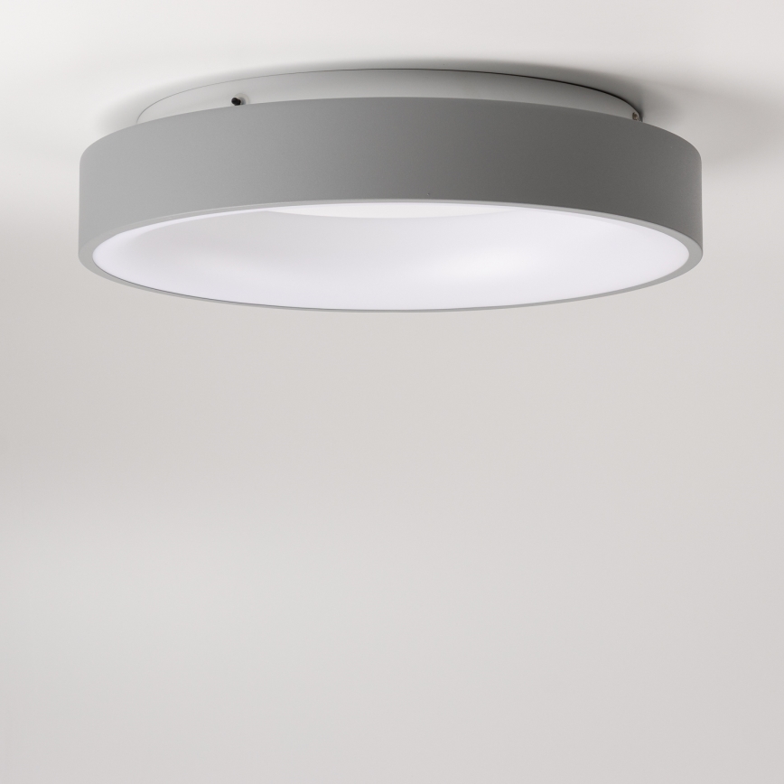 Brilagi - Luminaria de techo LED regulable FALCON LED/40W/230V 3000-6500K diámetro 45 cm gris + mando a distancia
