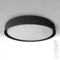 Brilagi - Lámpara de techo LED regulable LUCIA LED/48W/230V 3000-6500K diámetro 41 cm negra + mando a distancia