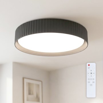 Brilagi - Lámpara de techo LED regulable LUCIA LED/48W/230V 3000-6500K diámetro 41 cm negra + mando a distancia
