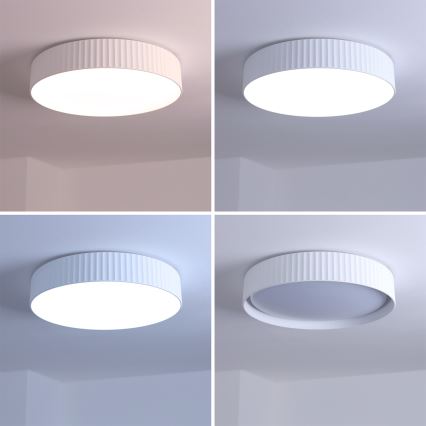 Brilagi - Luminaria de techo LED regulable LUCIA LED/48W/230V 3000-6500K Ø 41 cm blanca + mando a distancia