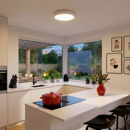 Brilagi - Luminaria de techo LED regulable LUCIA LED/48W/230V 3000-6500K Ø 41 cm blanca + mando a distancia