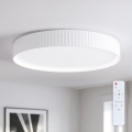 Brilagi - Lámpara de techo LED regulable LUCIA LED/60W/230V 3000-6500K diámetro 59 cm blanca + mando a distancia