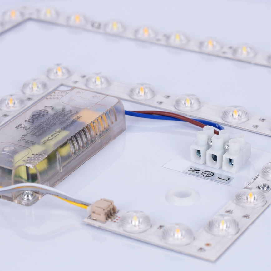 Brilagi - Lámpara de techo LED regulable LUCIA LED/60W/230V 3000-6500K diámetro 59 cm blanca + mando a distancia