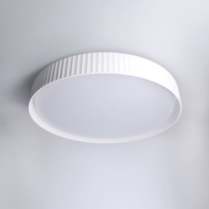 Brilagi - Lámpara de techo LED regulable LUCIA LED/60W/230V 3000-6500K diámetro 59 cm blanca + mando a distancia