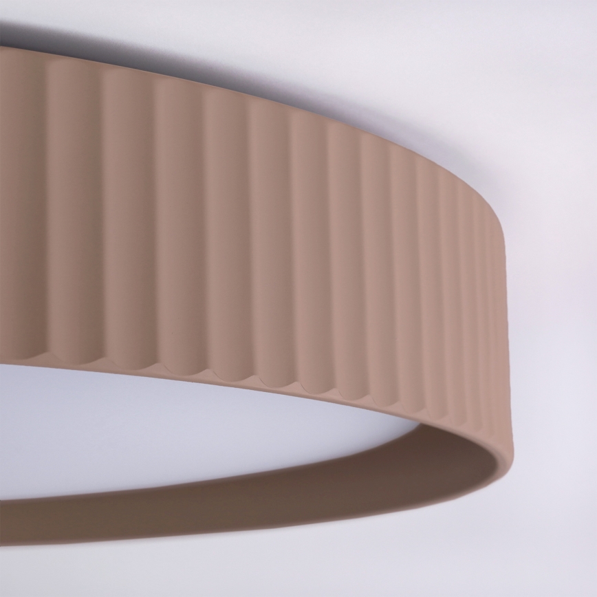 Brilagi - Lámpara de techo LED regulable LUCIA LED/60W/230V 3000-6500K Ø 59 cm marrón + mando a distancia