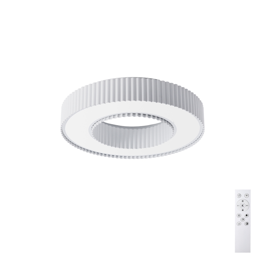 Brilagi - Luminaria de techo LED regulable LUMIX LED/48W/230V 3000-6000K blanca Ø 50 cm + mando a distancia