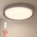 Brilagi - Lámpara de techo LED regulable MATTEO LED/48W/230V 3000-6500K diámetro 41 cm taupe + mando a distancia