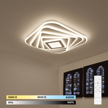 Brilagi - Lámpara de techo LED regulable MODERN LED/210W/230V 3000-6000K 55x55 cm + mando a distancia