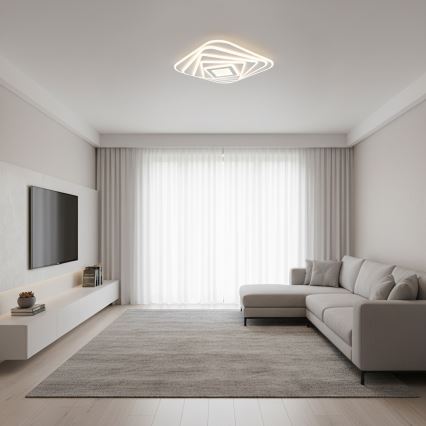 Brilagi - Lámpara de techo LED regulable MODERN LED/210W/230V 3000-6000K 55x55 cm + mando a distancia