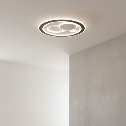 BRILAGI - Luminaria de techo LED regulable MODERN LED/89W/230V 3000-6000K Ø 47 cm + control remoto