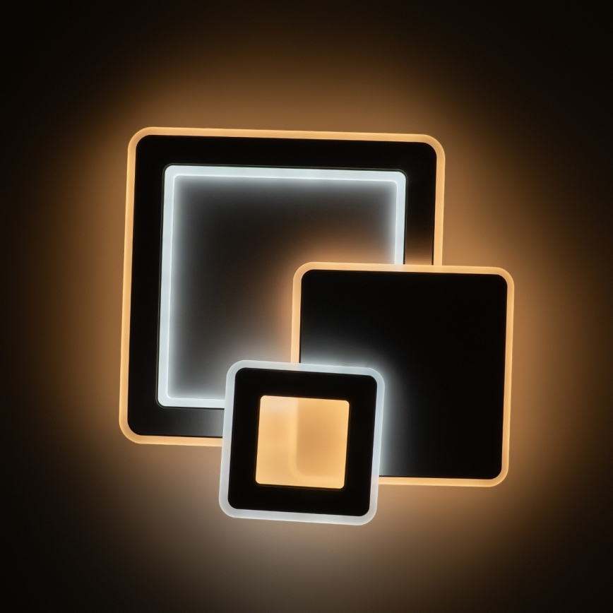BRILAGI - LED Luminaria de techo regulable MODERN LED/93W/230V 3000-6000K 48,5x48,5 cm + mando a distancia