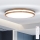 Brilagi - Lámpara de techo LED regulable MOLINA LED/72W/230V 3000-6500K roble Ø 78 cm + mando a distancia