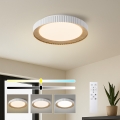 Brilagi - Lámpara de techo LED regulable NEXO LED/48W/230V 3000-6000K blanco Ø 43 cm + mando a distancia