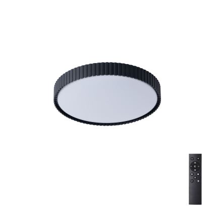 Brilagi - Lámpara de techo LED regulable ORINO LED/54W/230V 3000-6000K negro, diámetro 43 cm + mando a distancia