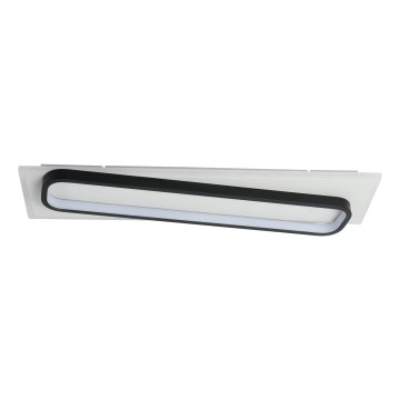 Brilagi - Lámpara de techo LED regulable OUTLINE LED/52W/230V 3000-6000K 15x60 cm blanco/negro + mando a distancia