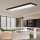 Brilagi - Lámpara de techo LED regulable para baño FRAME SMART LED/50W/230V 120x30 cm 3000-6000K IP44 negra + mando a distancia