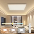 Brilagi - Lámpara de techo LED regulable para baño FRAME SMART LED/50W/230V 60x60 cm 3000-6000K IP44 blanca + mando a distancia