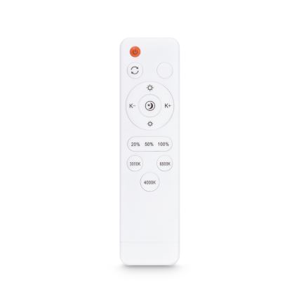 Brilagi - Lámpara de techo LED regulable PILANA LED/48W/230V 3000-6500K roble Ø 40 cm + mando a distancia