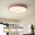 Brilagi - Lámpara de techo LED regulable POOL LED/60W/230V 3000-6000K diámetro 50 cm rosa + mando a distancia