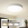 Brilagi - Lámpara de techo LED regulable POOL SMART LED/60W/230V 3000-6000K 50 cm + mando a distancia blanca