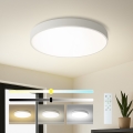 Brilagi - Lámpara de techo LED regulable POOL SMART LED/60W/230V 50 cm 3000-6000K Wi-Fi Tuya + mando a distancia blanca