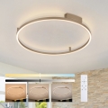 Brilagi - Lámpara de techo LED regulable PORTOFINO LED/60 W/230 V 3000–6000 K Ø 80 cm beige + mando a distancia