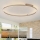 Brilagi - Lámpara de techo LED regulable PORTOFINO LED/85W/230V 3000-6000K, diámetro 120 cm, beige + mando a distancia