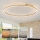 Brilagi - Lámpara de techo LED regulable PORTOFINO LED/85W/230V 3000-6000K Ø 120 cm en dorado + mando a distancia