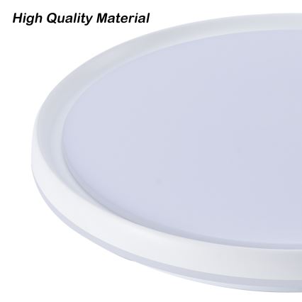 Brilagi - Luminaria de techo LED regulable RIVO LED/72W/230V 3000-6000K blanca Ø 50 cm + mando a distancia