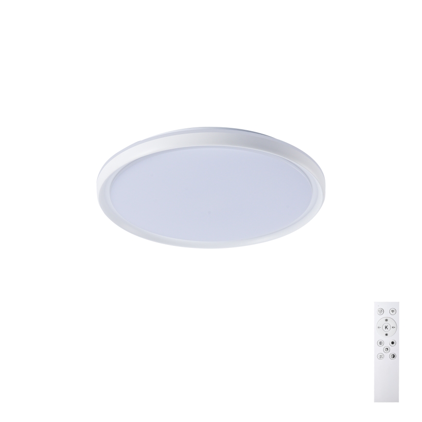 Brilagi - Luminaria de techo LED regulable RIVO LED/72W/230V 3000-6000K blanca Ø 50 cm + mando a distancia