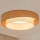 Brilagi - Lámpara de techo LED regulable SHINE LED/24W/230V Ø 60 cm 3000/4000/6500K beige/crema + mando a distancia