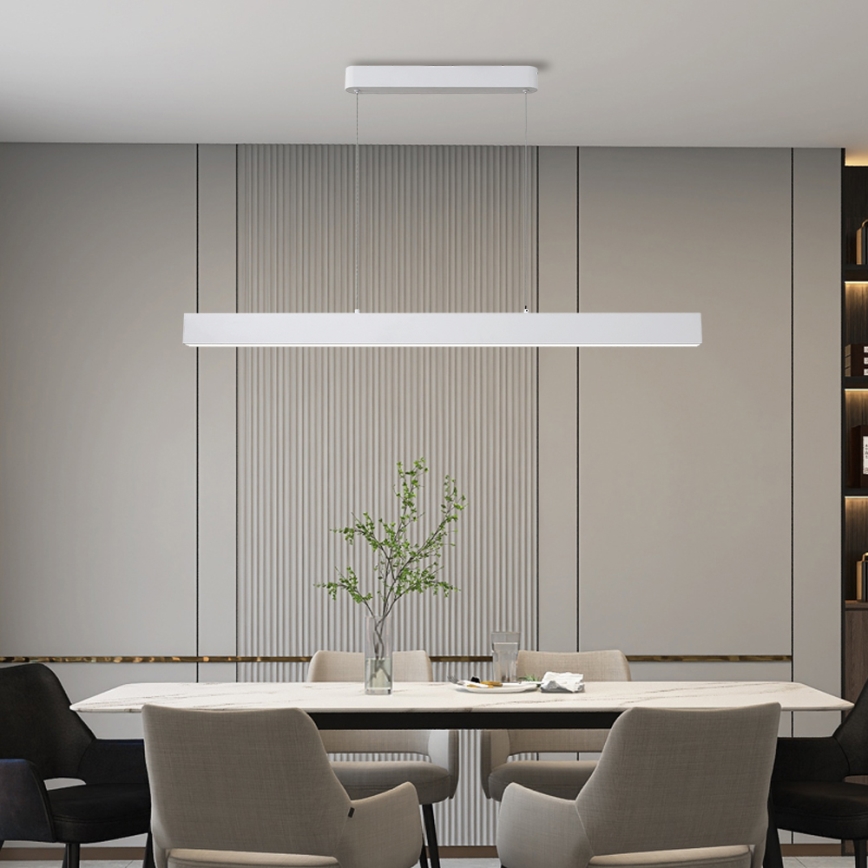 Brilagi - Lámpara colgante regulable con cable SLEEKLINE SMART LED/40W/230V 3000-6000K Wi-Fi Tuya blanca + mando a distancia
