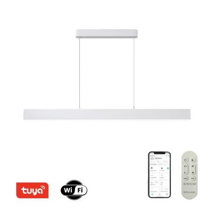 Brilagi - Lámpara colgante regulable con cable SLEEKLINE SMART LED/40W/230V 3000-6000K Wi-Fi Tuya blanca + mando a distancia