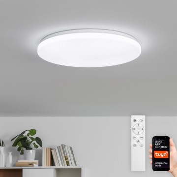 Brilagi - Lámpara de techo LED regulable SMART LED/24W/230V Ø 38 cm 3000-6000K Wi-Fi Tuya Beacon + control remoto