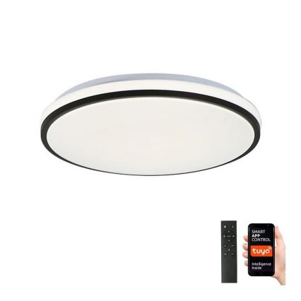 Brilagi - Luminaria de techo LED regulable inteligente 24W/230V Ø 38 cm 3000-6000K Wi-Fi Tuya Beacon + mando a distancia