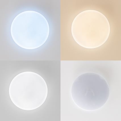 Brilagi - Lámpara de techo LED regulable SMART STARS LED/24W/230V Ø 38 cm 3000-6000K Wi-Fi Tuya Beacon + mando a distancia