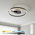 Brilagi - Lámpara de techo LED regulable SPIRAL LED/56W/230V Ø 50 cm 3000/4000/6000K + control remoto