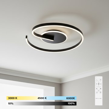 Brilagi - Lámpara de techo LED regulable SPIRAL LED/56W/230V Ø 50 cm 3000/4000/6000K + control remoto
