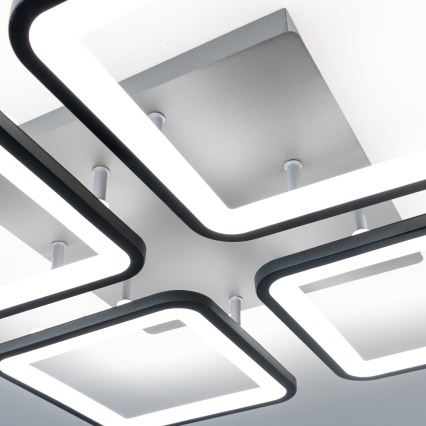 Brilagi - Lámpara de techo LED regulable SQUARED LED/85W/230V 3000-6500K + control remoto
