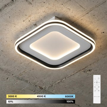 Brilagi - Lámpara de techo LED regulable TRIVARO LED/65W/230V 3000-6000K 30x30 cm + mando a distancia