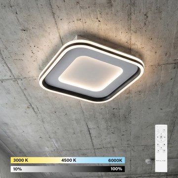 Brilagi - Lámpara de techo LED regulable TRIVARO LED/88W/230V 3000-6000K 40x40 cm + mando a distancia