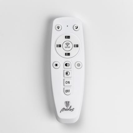 Brilagi - Lámpara de techo LED regulable TWIST LED/125W/230V 3000-6500K + control remoto