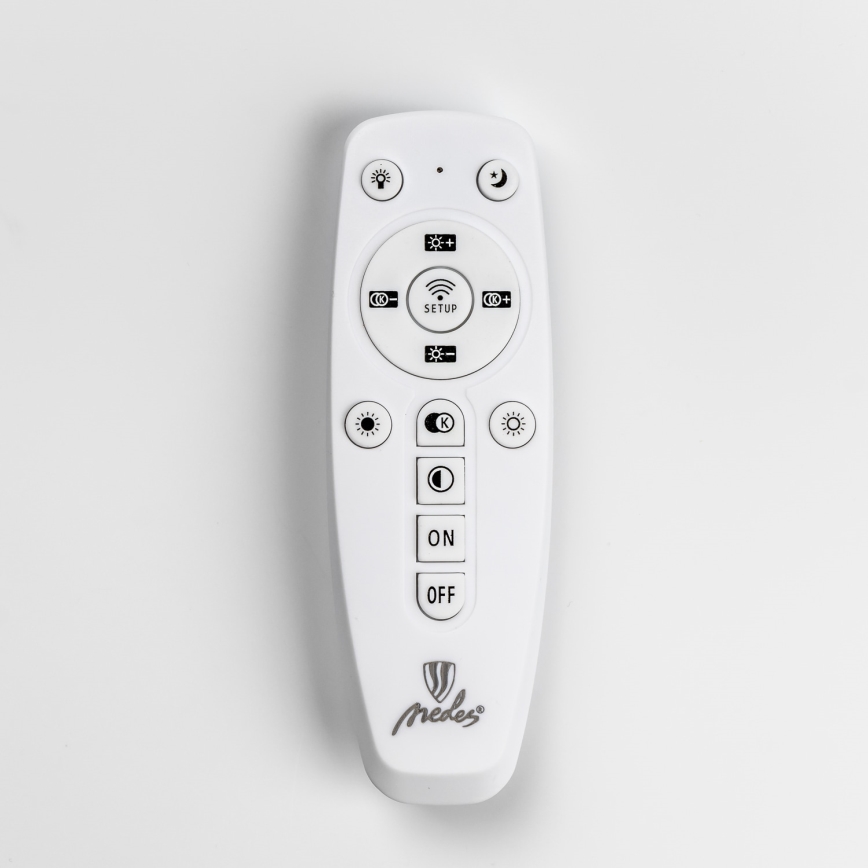 Brilagi - Lámpara de techo LED regulable TWIST LED/180W/230V 3000-6500K + control remoto