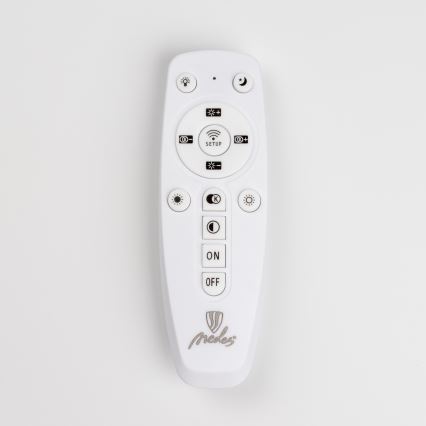 Brilagi - Lámpara de techo LED regulable TWIST LED/55W/230V 3000-6500K blanco + control remoto